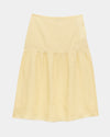 BASERANGE 25 Autumn/Winter Loose Skirt Comfortable French BAS-SSGA-FL-AU25-ANA YELLOW